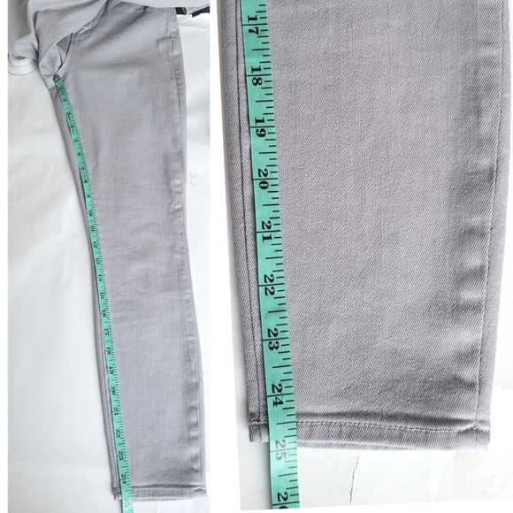L'agence Margot High Rise Skinny Jeans 26 Gray - Picture 9 of 14